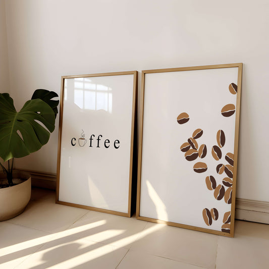 Printable Coffee Art Set