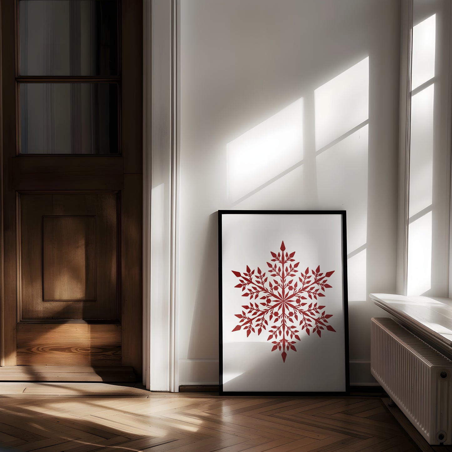 Elegant Snowflake | Printable Wall Art