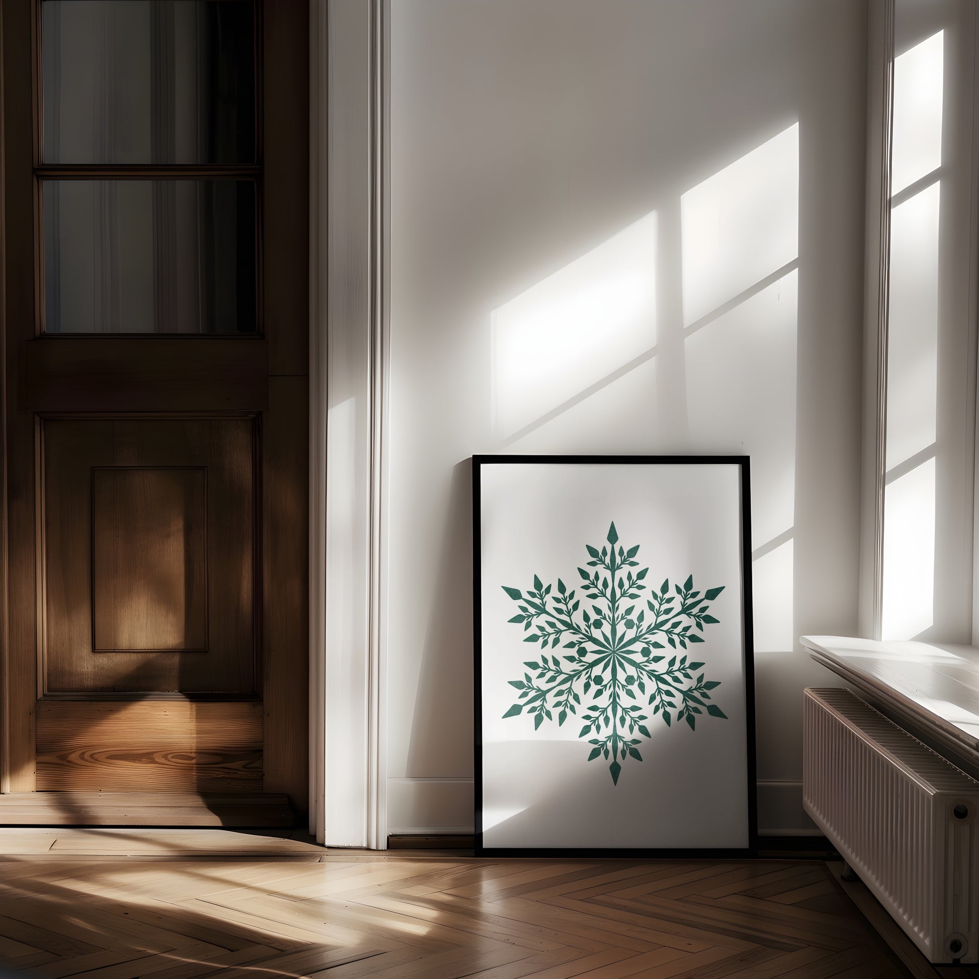 Elegant Snowflake | Printable Wall Art