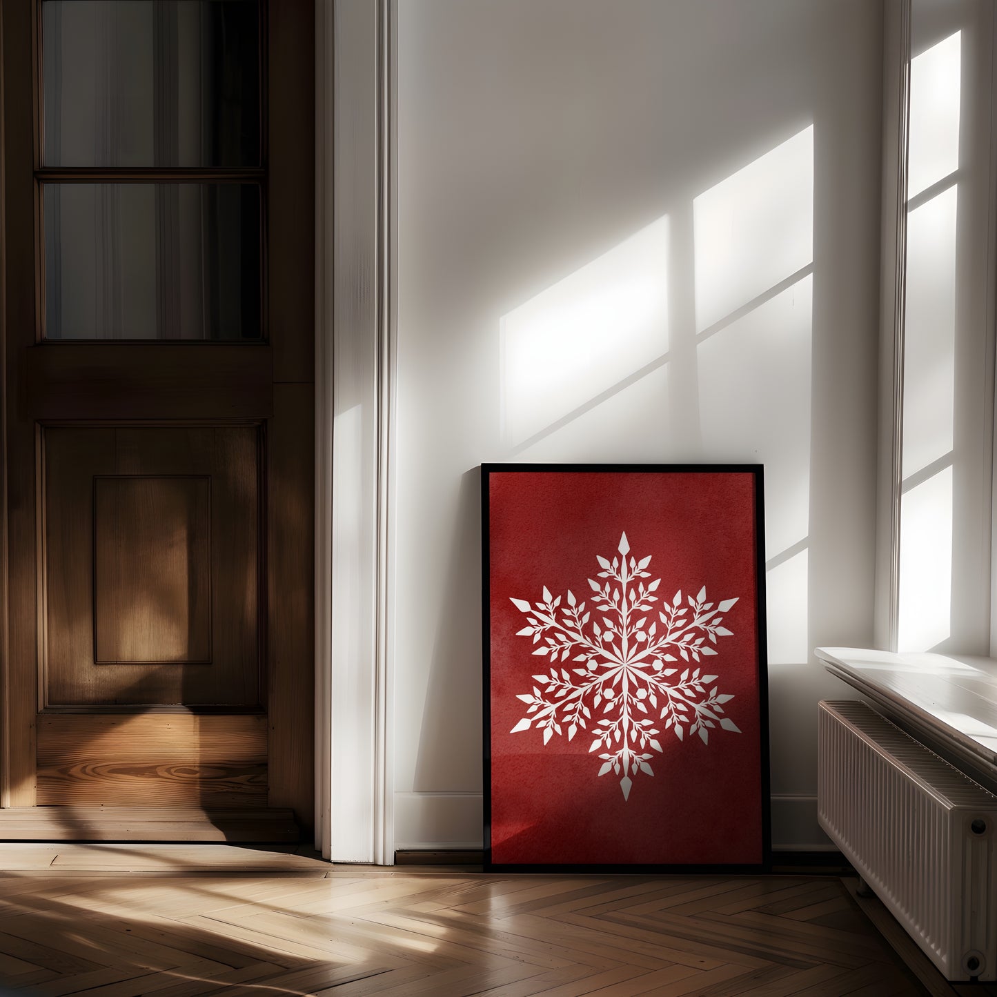 Harmonic Snowflake | Printable Wall Art