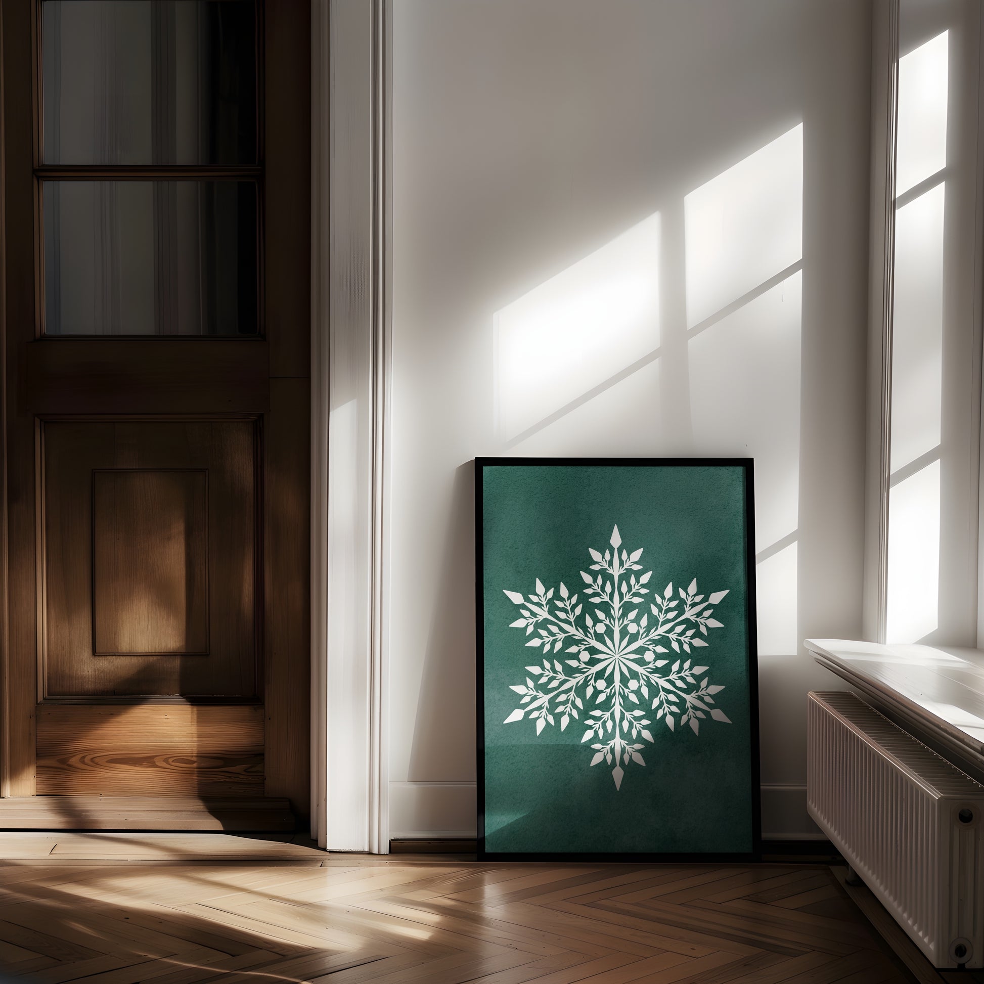 Harmonic Snowflake | Printable Wall Art